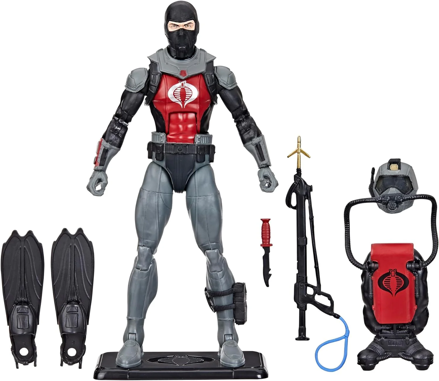 G.I. Joe Classifed 6 Inch Action Figure Retro (2024 Wave 2) - Cobra Eel - Image 2