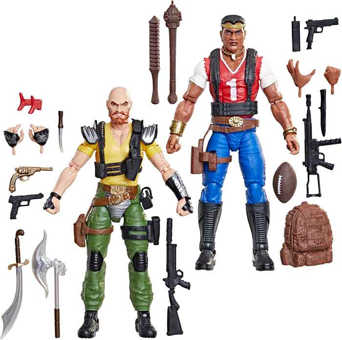 G.I. Joe Classified 6 Inch Action Figure 2-Pack - David Red Dog Taputapu & Varujan Taurus Ayvazyan (Pre-Order Ships July 2026) - Image 2