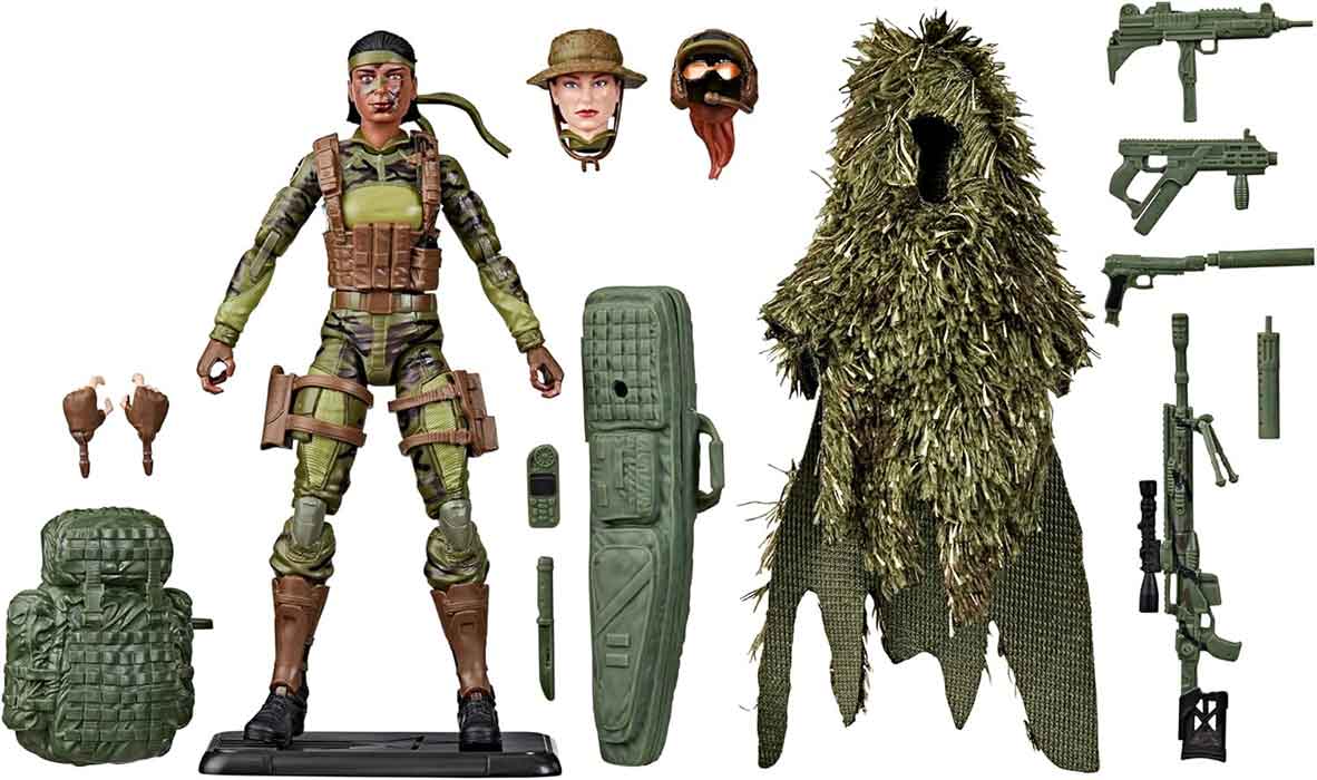 G.I. Joe Classified 6 Inch Action Figure 60th Anniversary Deluxe - Action Marine Sniper - Image 2