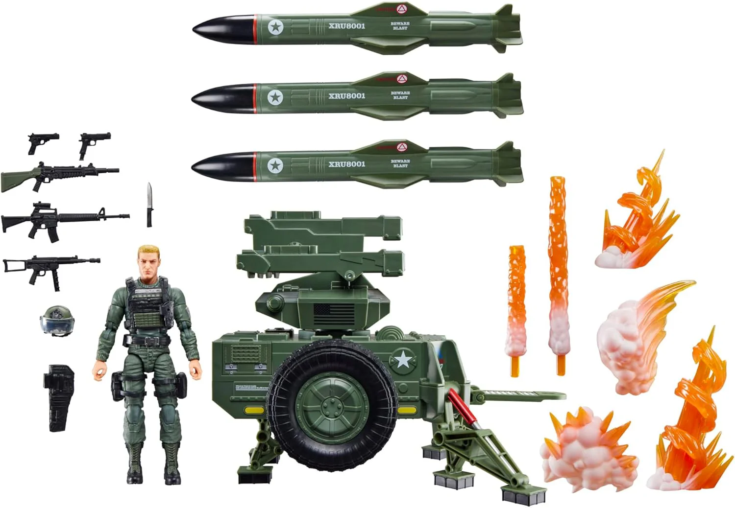 G.I. Joe Classified 6 Inch Scale Vehicle Figure - Clayton Hawk Abernathy with M.M.S. (Mobile Missile System) - Image 2