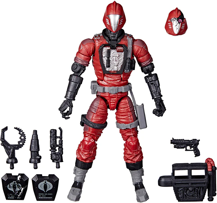 G.I. Joe Classified 6 Inch Action Figure Wave 12 - Crimson B.A.T. #60 - Image 2