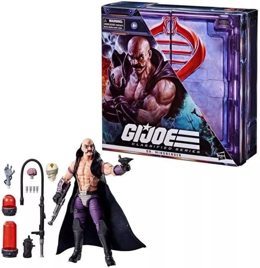 G.I. Joe Classified 6 Inch Action Figure Deluxe Exclusive - Dr. Mindbender - Image 3