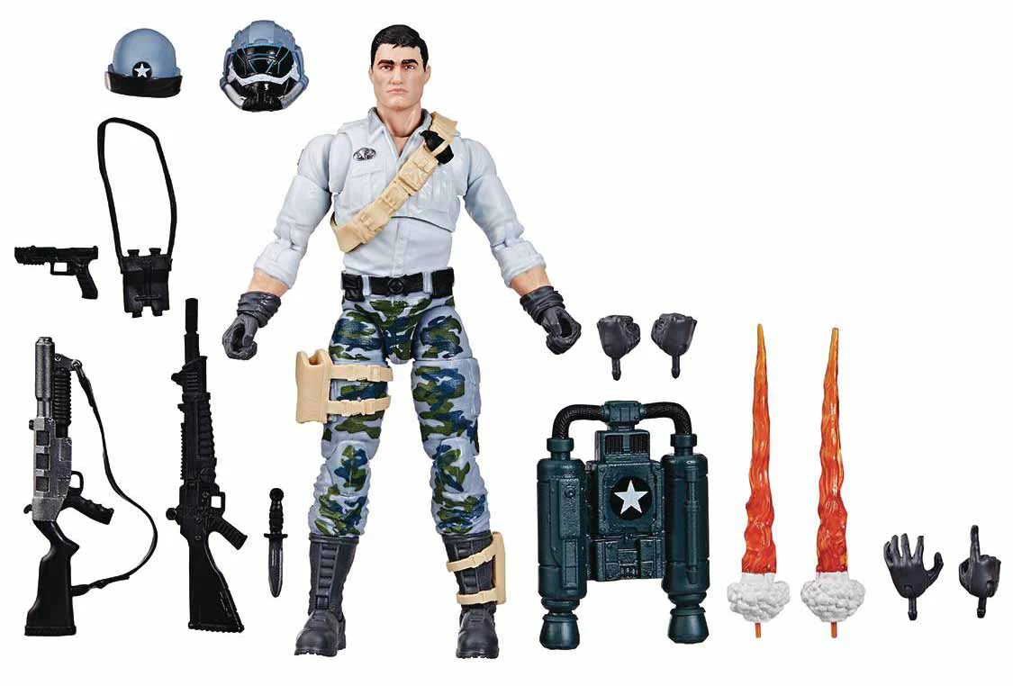 G.I. Joe Classified 6 Inch Action Figure Deluxe Exclusive - Starduster Edward Skyklar #136 - Image 2