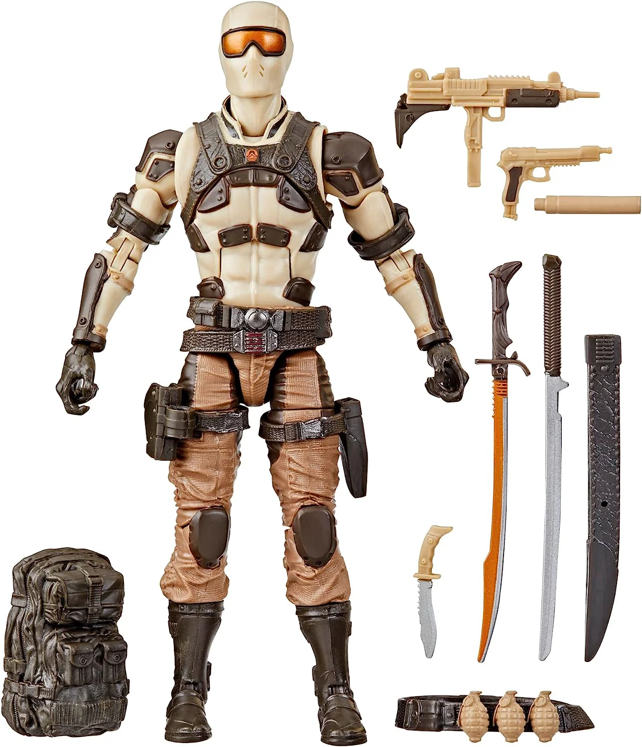G.I. Joe Classified 6 Inch Action Figure Wave 14 - Desert Commando Snake Eyes #92 - Image 2