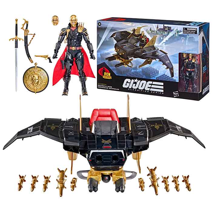 G.I. Joe Classified 6 Inch Scale Vehicle Figure - Destro & Iron Grenadier Despoiler (Pre-Order Ships July 2026) - Image 2