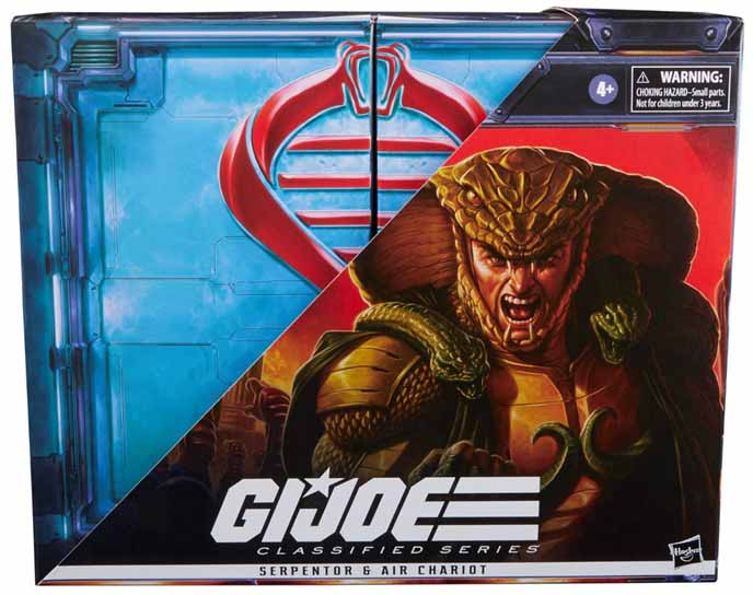G.I. Joe Classified 6 Inch Action Figure Exclusive - Serpentor & Air Chariot - Image 2