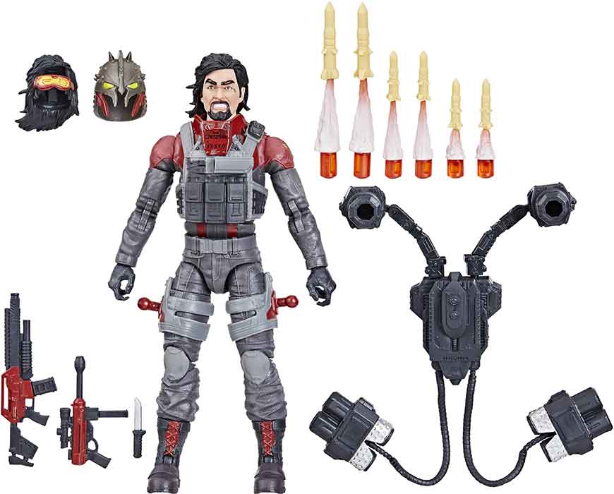G.I. Joe Classified 6 Inch Action Figure Iron Grenadiers Deluxe - Cobra Metal-Head - Image 2