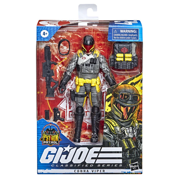G.I. Joe Classified 6 Inch Action Figure Python Patrol Exclusive - Cobra Viper #42