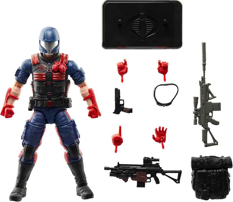 G.I. Joe Classified 6 Inch Action Figure Retro (2025 Wave 1) - Cobra Viper - Image 2