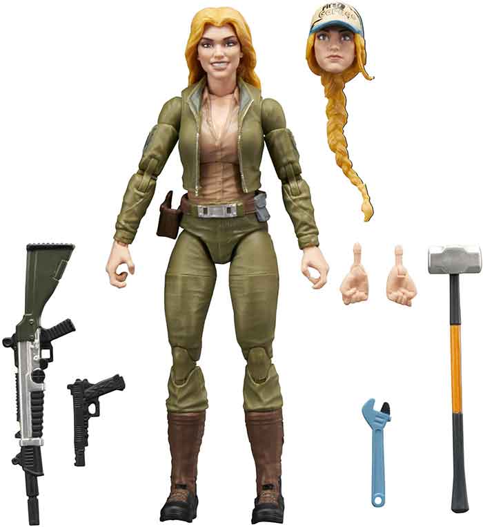 G.I. Joe Classified 6 Inch Action Figure Retro (2025 Wave 2) - Courtney Cover Girl Krieger - Image 2