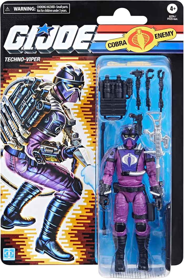 G.I. Joe Classified 6 Inch Action Figure Retro (2026 Wave 2) - Techno Viper (Pre-Order Ships July 2026)