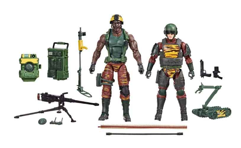 G.I. Joe Classified 6 Inch Action Figure Tiger Force 2-Pack - (Roadblock - Tripwire - M.A.C.L.E.O.D) - Image 2