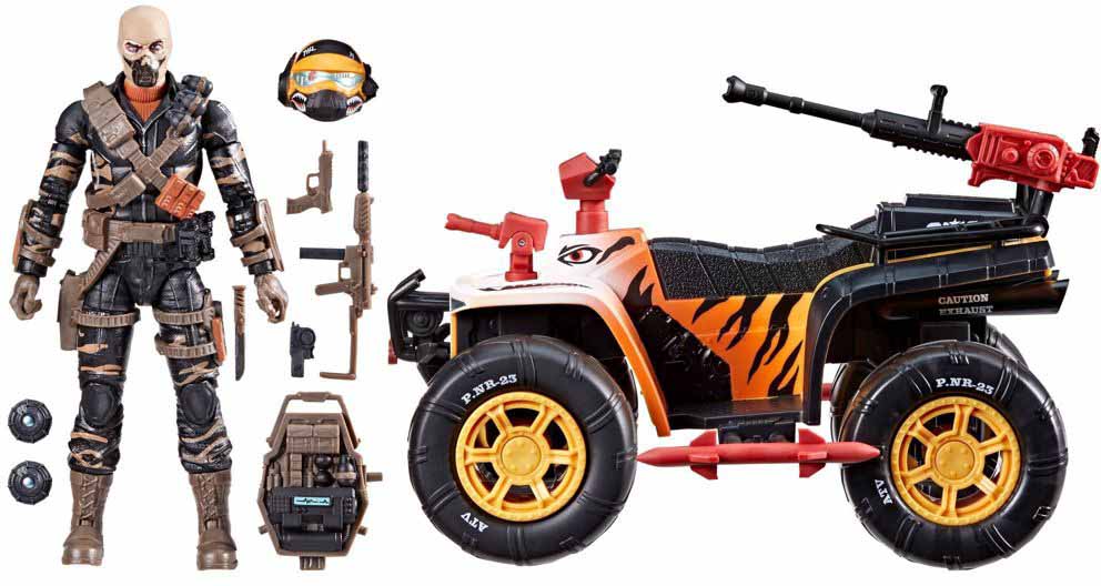 G.I. Joe Classified 6 Inch Scale Vehicle Figure Tiger Force Exclusive - Wreckage & Tiger Paw #137 - Image 2