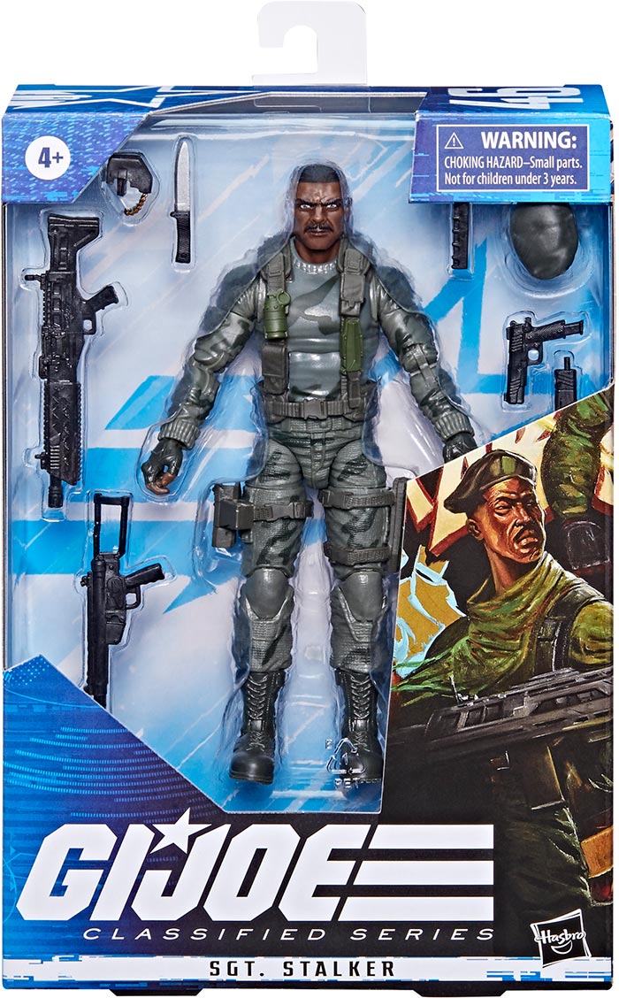 G.I. Joe Classified 6 Inch Action Figure Wave 10 - Lonzo Stalker Wilkinson (Sub-Standard Packaging)