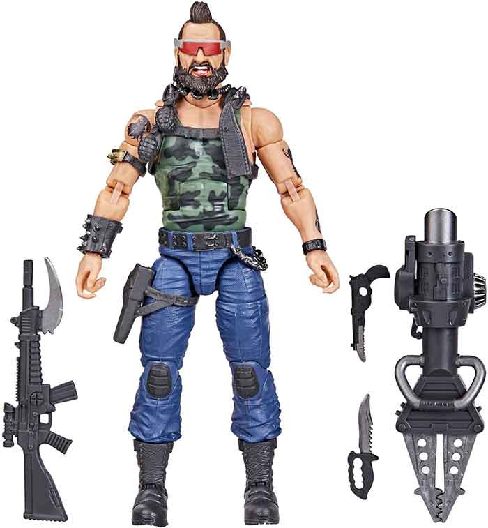 G.I. Joe Classified 6 Inch Action Figure Wave 16 - Dreadnok Ripper #102 - Image 2