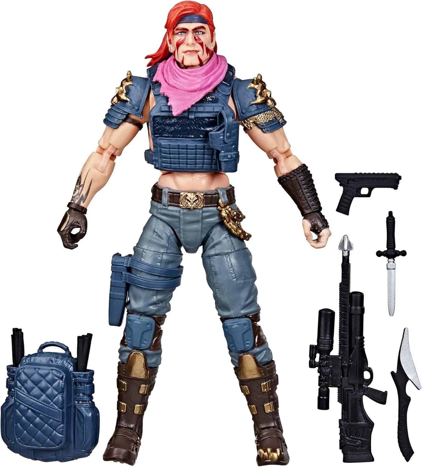 G.I. Joe Classified 6 Inch Action Figure Wave 20 - Dreadnok Zandar #146 - Image 2