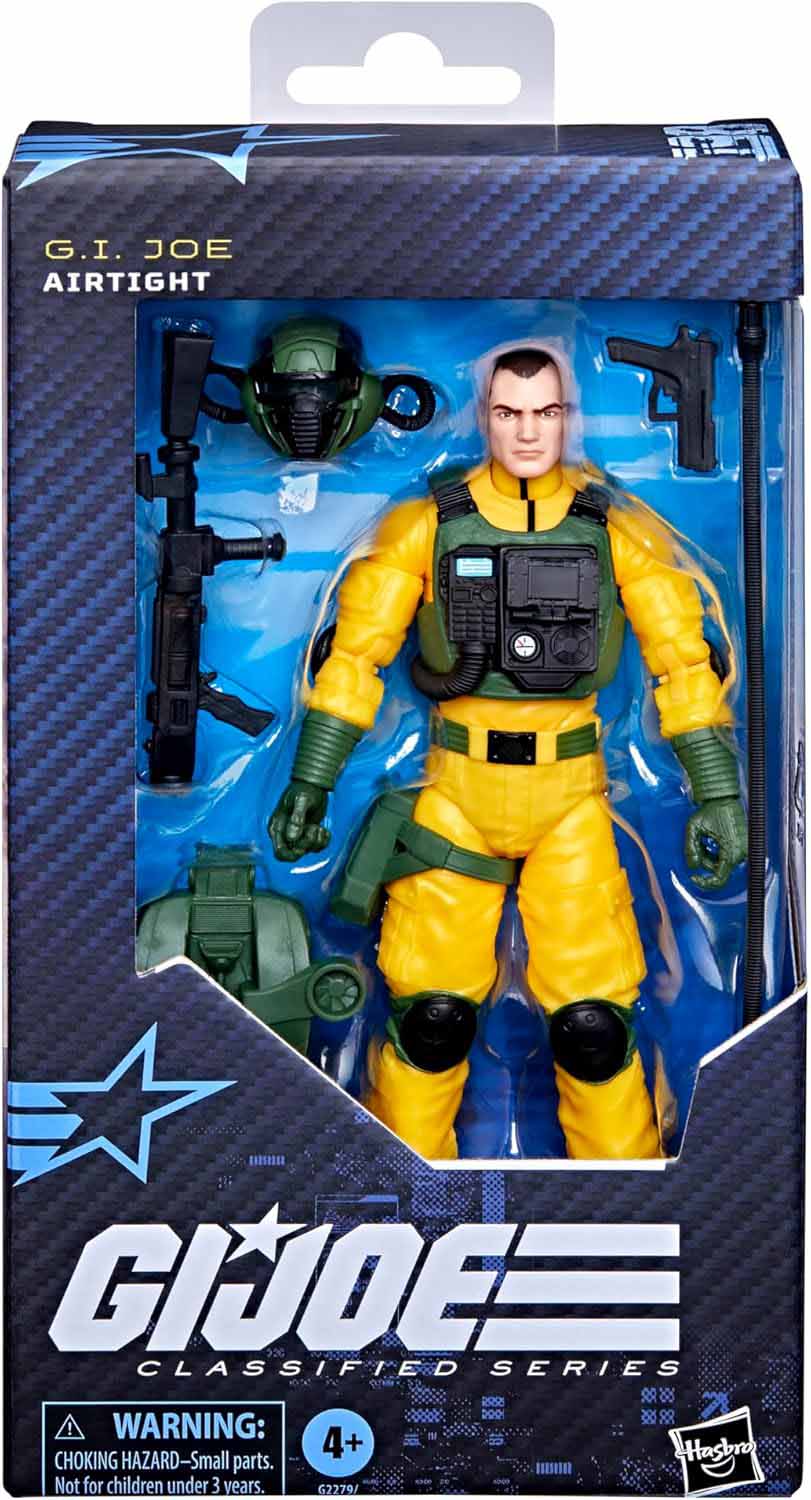 G.I. Joe Classified 6 Inch Action Figure Wave 25 - Airtight #198 (Pre-Order Ships June 2026)