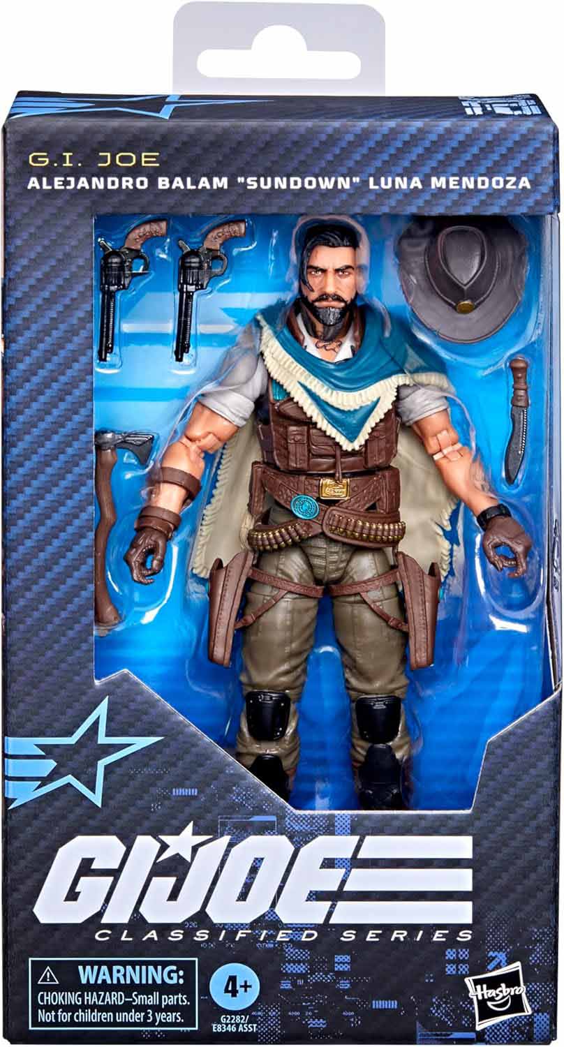 G.I. Joe Classified 6 Inch Action Figure Wave 25 - Sundown #200 (Pre-Order Ships June 2026)