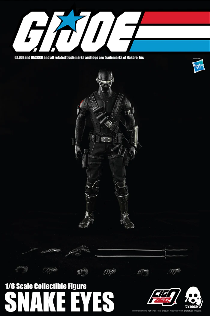 G.I. Joe Collectible 12 Inch Action Figure 1/6 Scale - Snake Eyes - Image 2