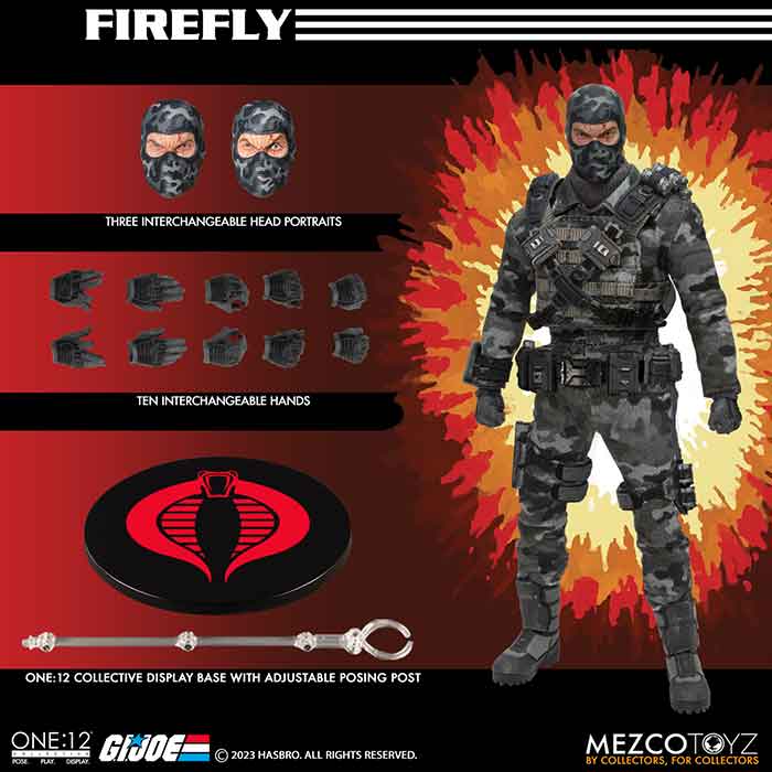 G.I. Joe 6 Inch Action Figure One 12 Collective - Firefly - Image 2