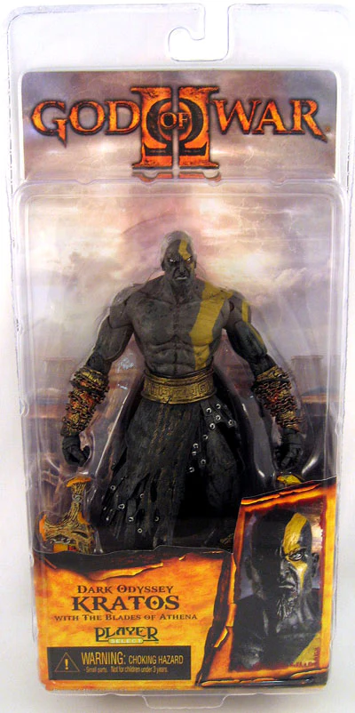 God of War II Magic of the Gods Kratos Action Figures: Dark Odyssey Kratos