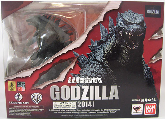 Godzilla 2014 6 Inch Action Figure S.H. MonsterArts - Godzilla