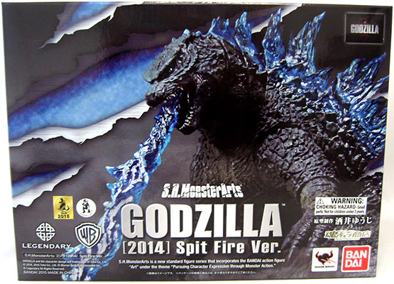 Godzilla 2014 6 Inch Action Figure S.H. Monsterarts - Spitfire Godzilla 2014 - Image 2