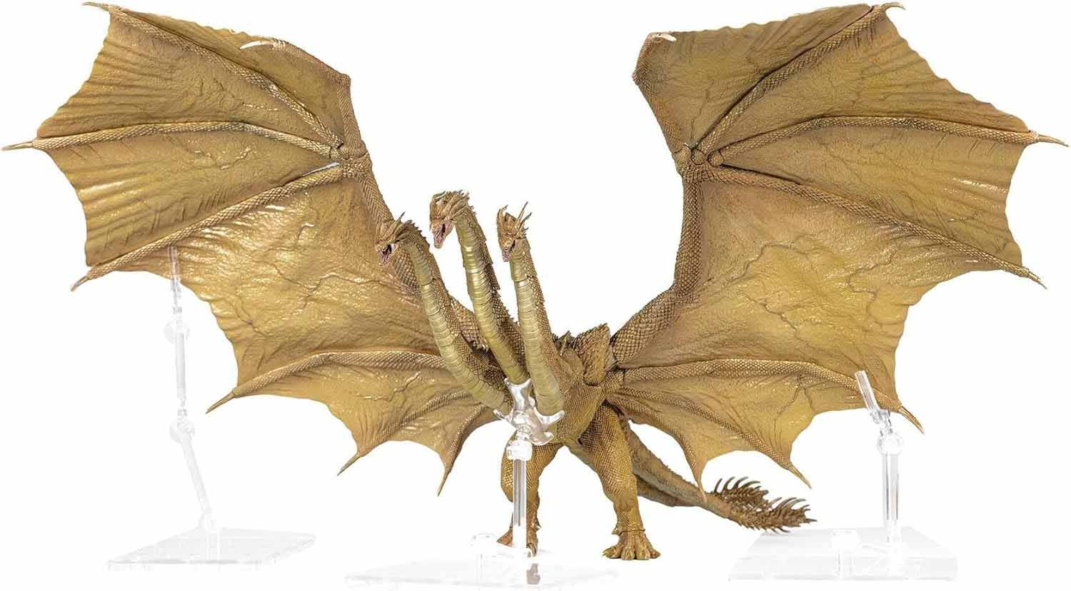 Godzilla King Of Monsters 13 Inch Action Figure Monsterverse EXQ Basic - King Ghidorah with Gravity Beam - Image 2