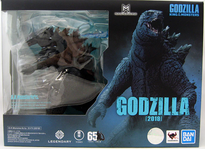 Godzilla King Of Monsters 7 Inch Action Figure S.H. Monsterarts - Godzilla 2019 - Image 2