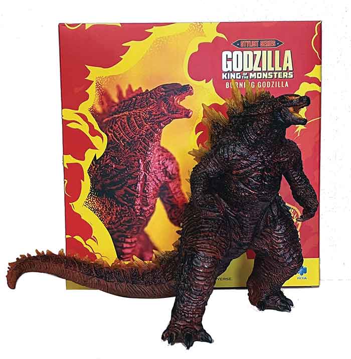 Godzilla King Of Monsters 8 Inch Static Figure Stylist Exclusive - Burning Godzilla - Image 2