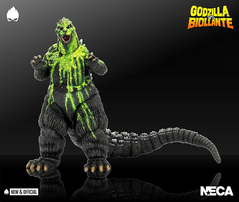 Godzilla vs Biollante 7 Inch Action Figure 12 Inch Head To Tail - Godzilla 1989 Biollante Bile Exclusive - Image 3