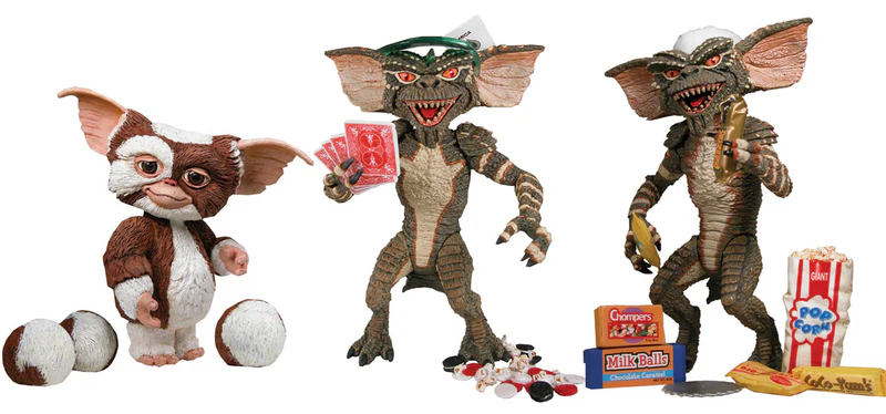 Gremlins Action Figure Box Set: Gizmo - Poker Player- Stripe - Image 2