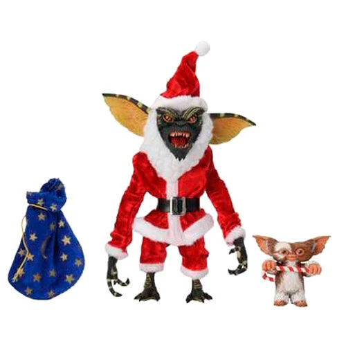 Gremlins 6 Inch Action Figure Ultimate Series - Santa Stripe with Mini Gizmo - Image 2