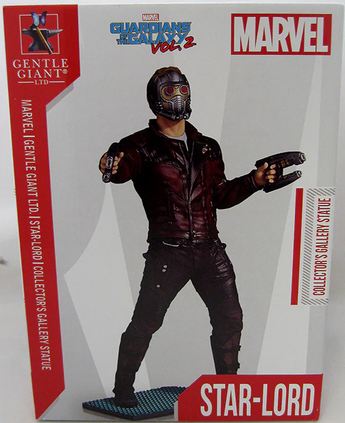 Guardians Of The Galaxy Vol 2 9 Inch Statue Figure Collector's Gallery Series - Star-Lord (Sub-Standard Packaging) - Image 2