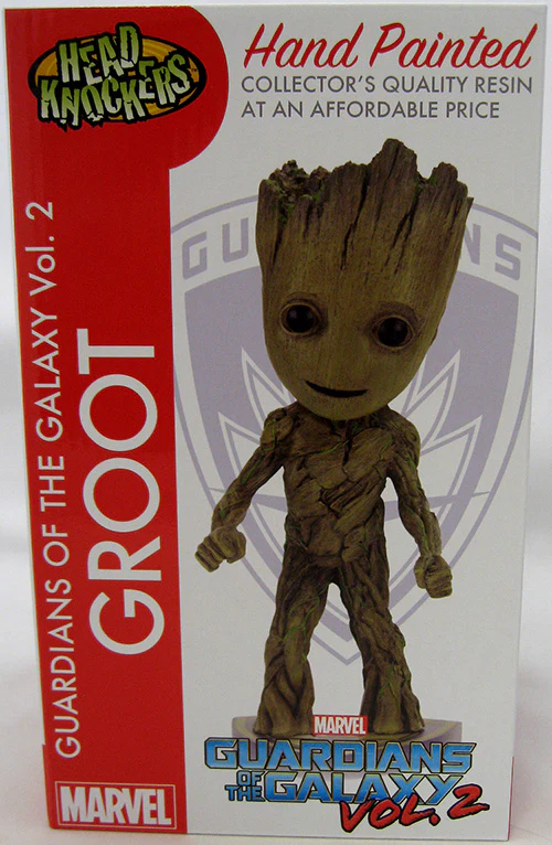 Guardians Of The Galaxy Vol. 2 7 Inch Static Figure Head Knockers - Groot - Image 2