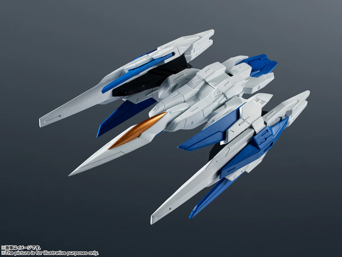 Gundam Universe Mobile Suit Gundam 6 Inch Action Figure - GN-0000+GNR-010 00 Raiser GU-23 - Image 3
