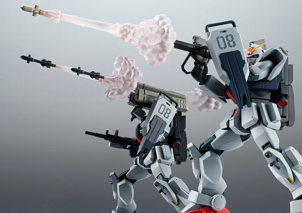 Gundam Universe Mobile Suit Gundam 1 Inch Accessory Robot Spirits - The 08th MS Team Option Parts Set - Image 3