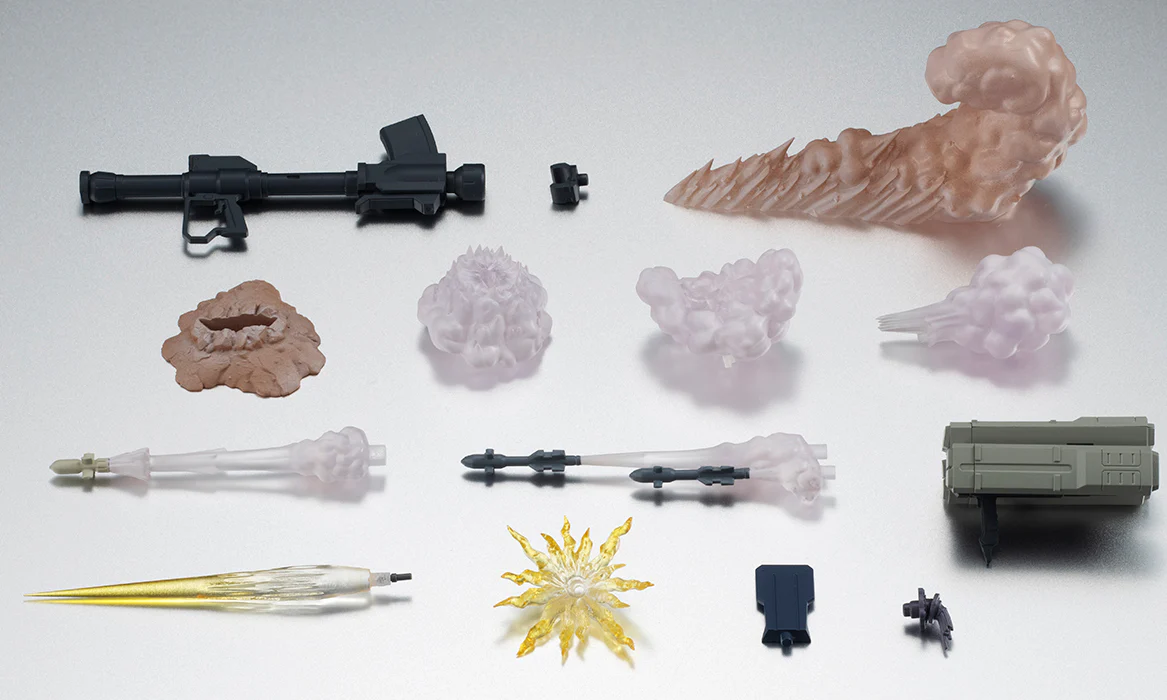 Gundam Universe Mobile Suit Gundam 1 Inch Accessory Robot Spirits - The 08th MS Team Option Parts Set - Image 4