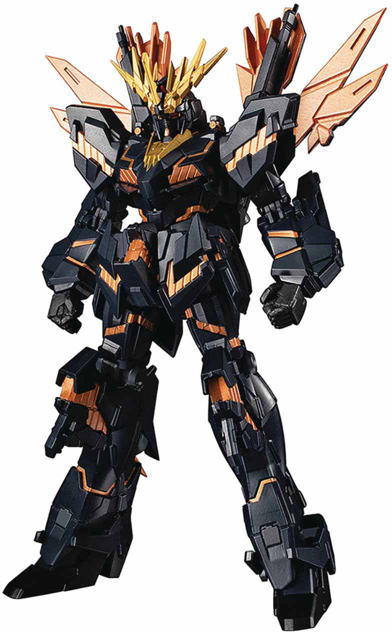 Gundam Universe Mobile Suit Gundam Unicorn 6 Inch Action Figure - RX-0N Unicorn Gundam 02 Banshee Norn GU-33 - Image 2