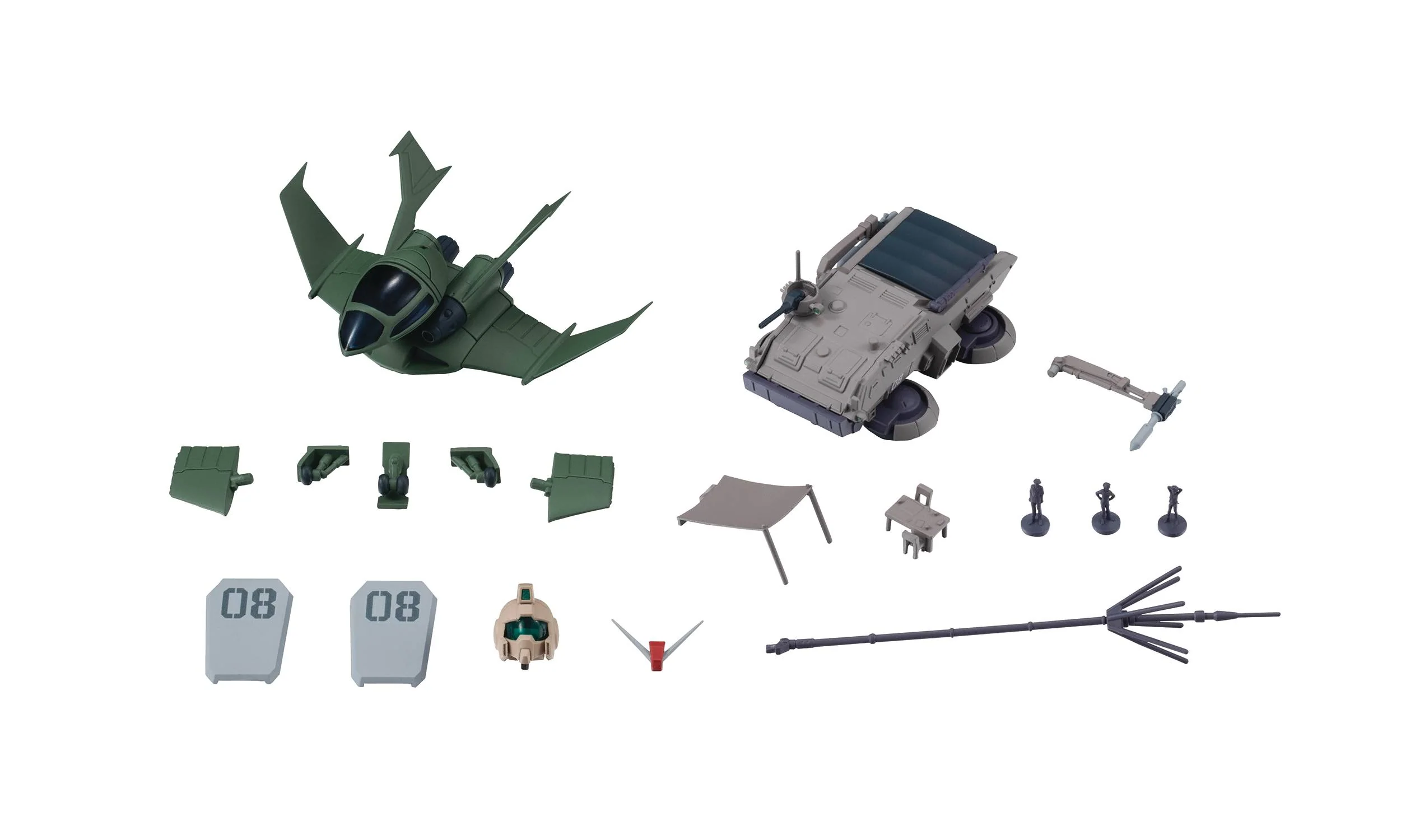 Gundam Universe 6 Inch Accessory - MSG 08th MS Team Option Parts Set #2 - Image 3