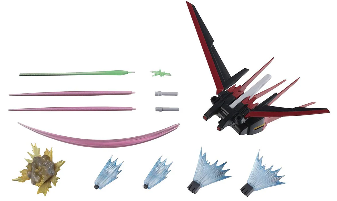 Gundam Universe 6 Inch Action Figure Robot Spirits - AQM/E-X01 Aile Striker & Option Parts Set - Image 2