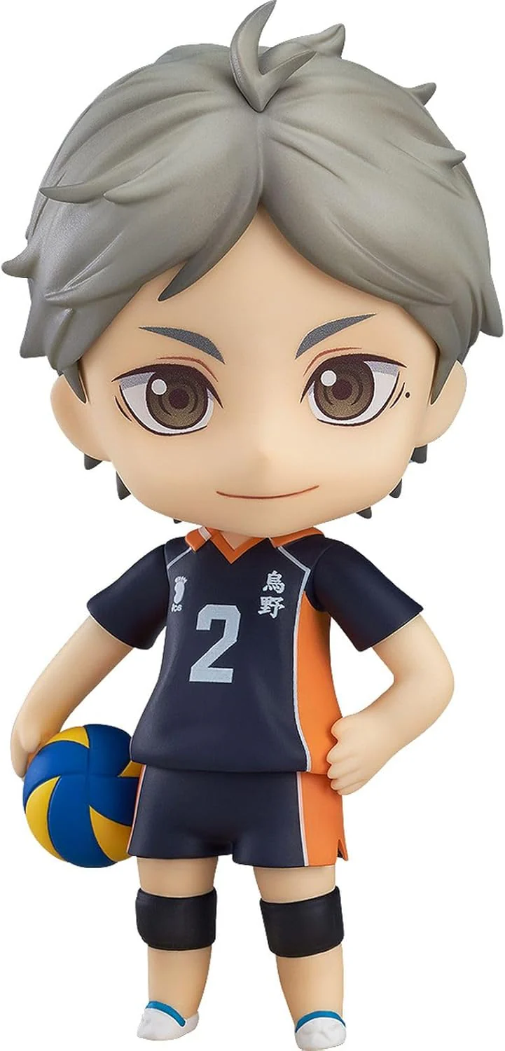 Haikyu!! 4 Inch Action Figure Nendoroid - Koshi Sugawara - Image 2