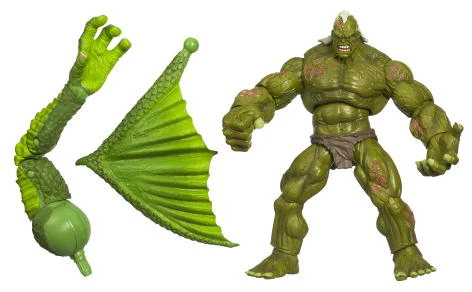 Marvel Legends Hulk 6 Inch Action Figures BAF Fin Fang Foom - The End Hulk - Image 2