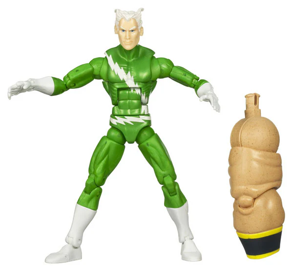 Marvel Legends 6 Inch Action Figure Blob Series - Quicksilver Variant (Sub-Standard Packaging) - Image 2