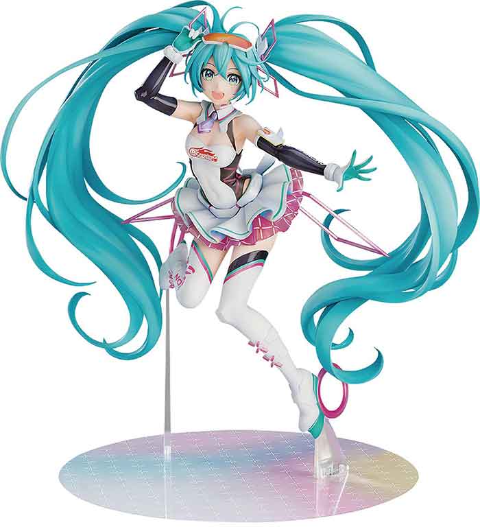 Hatsune Miku GT Project 9 Inch Statue Figure 1/7 Scale PVC - Racing Miku 2021 Version - Image 2