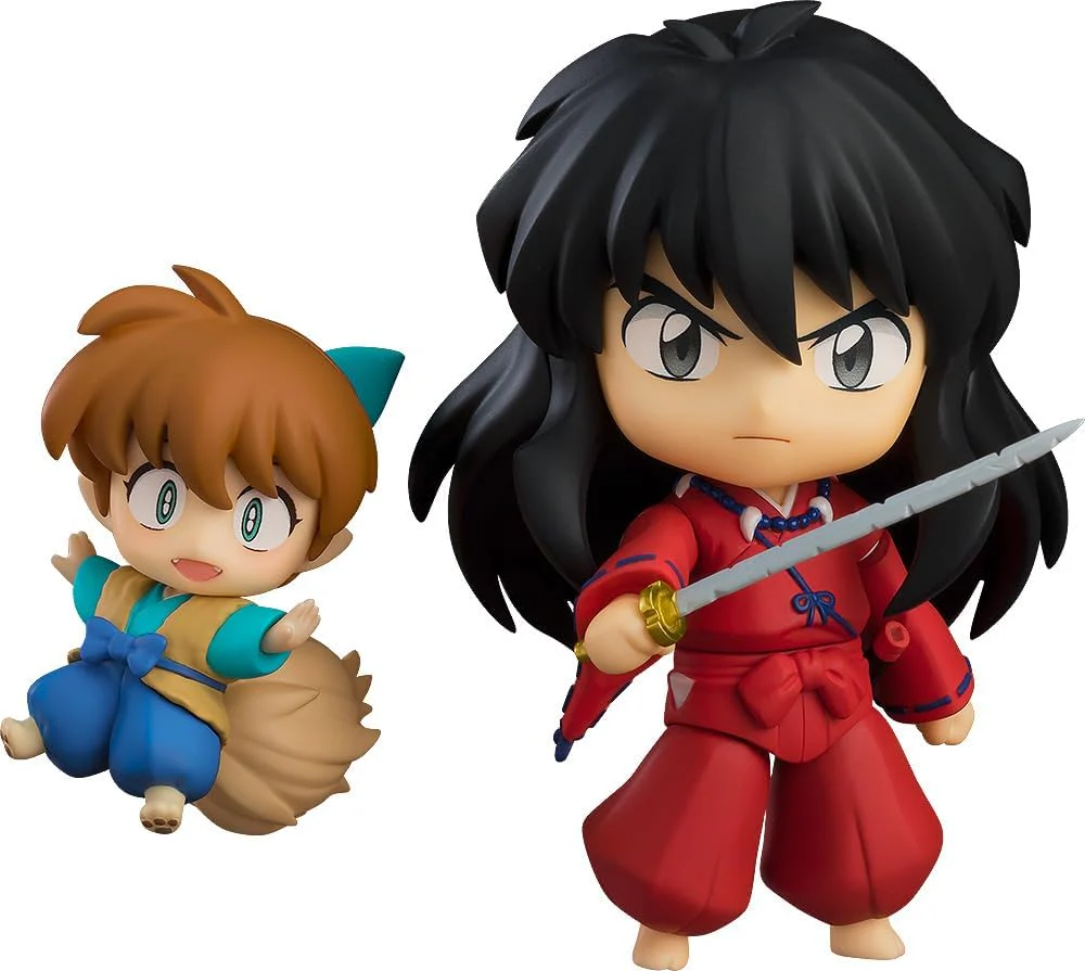 Inuyasha 4 Inch Action Figure Nendoroid - Inuyasha New Moon Version & Shippo - Image 2