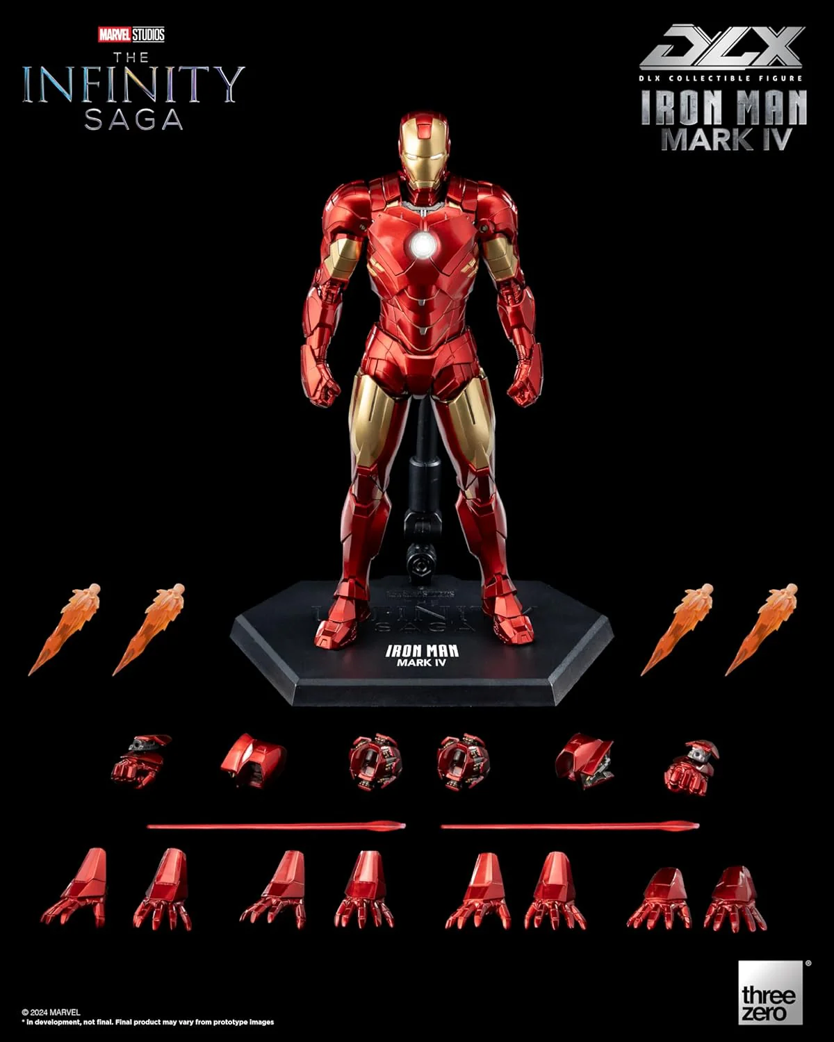 Iron man 2 7 Inch Action Figure Deluxe - Iron Man Mark 4 - Image 2