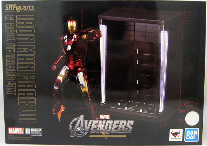 Iron Man 6 Inch Action Figure S.H. Figuarts - Iron Man Mark VII Hall Of Armor - Image 3