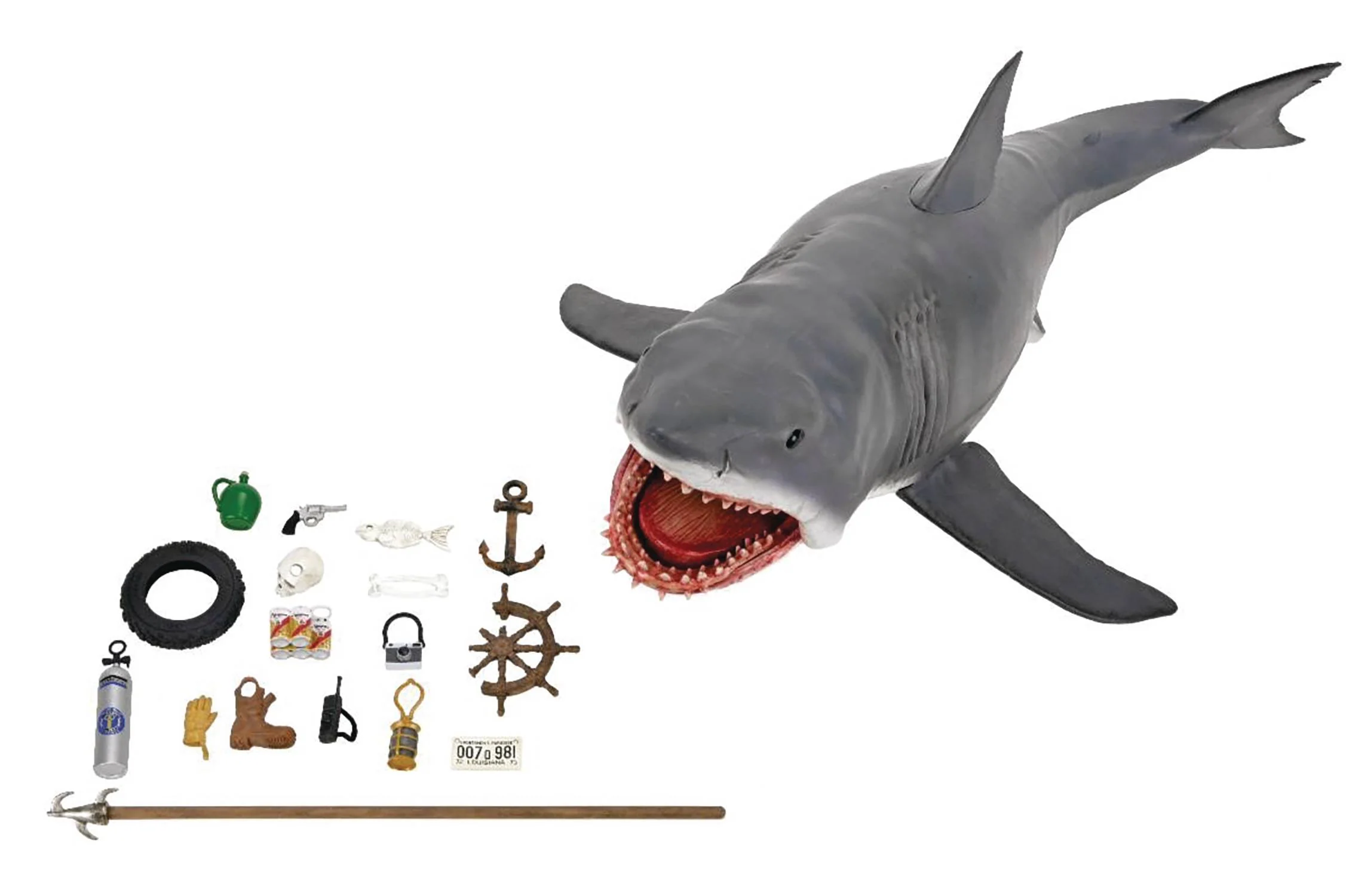Jaws 50th-anniversary 15 Inch Action Figure Boardgame - The Game Of Jaws - Image 2