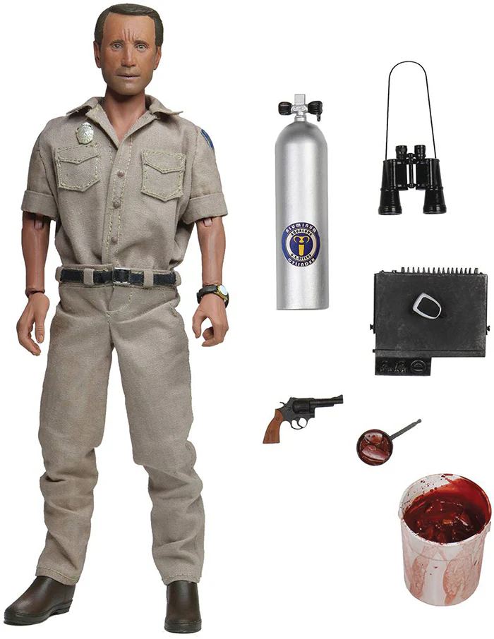 Jaws 8 Inch Action Figure Retro Doll Series - Chief Martin Brody (CANCELLED)